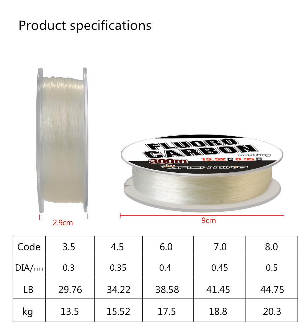 Filo da Pesca in Fluorocarboni - Fluorocarbon Line recensione e prezzo